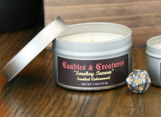 Smokey Tavern - Smoked Cedarwood scented candle