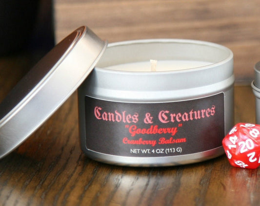 Goodberry - Cranberry Balsam scented candle